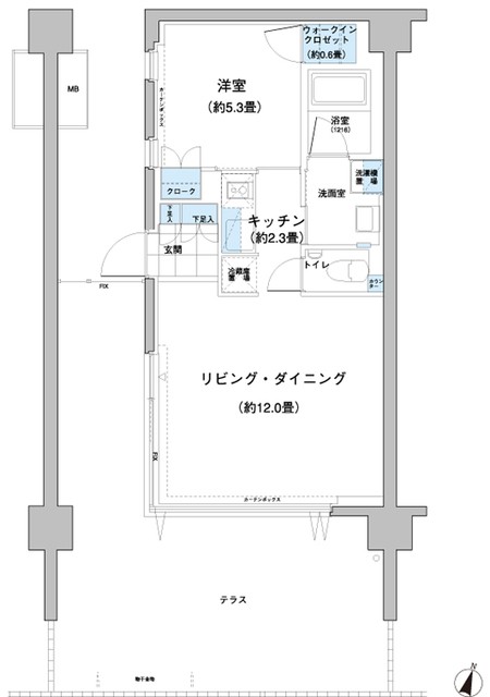 (間取)