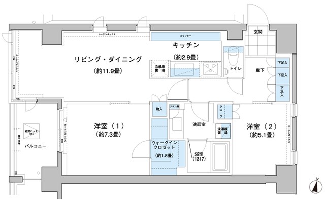 (間取)
