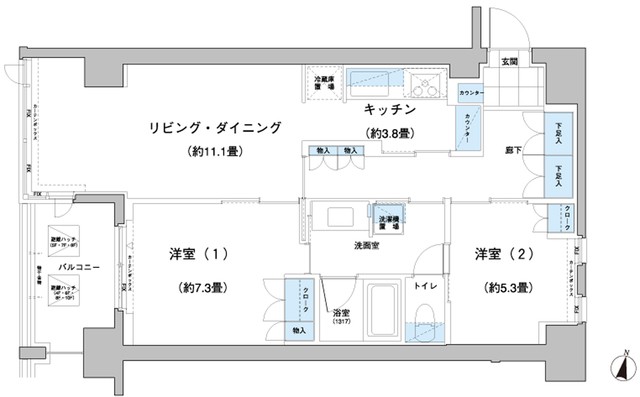 (間取)