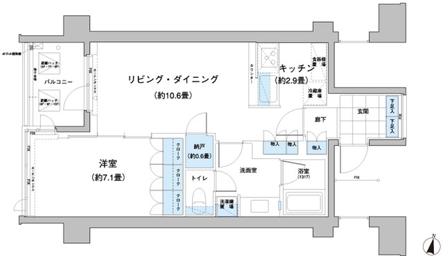 (間取)