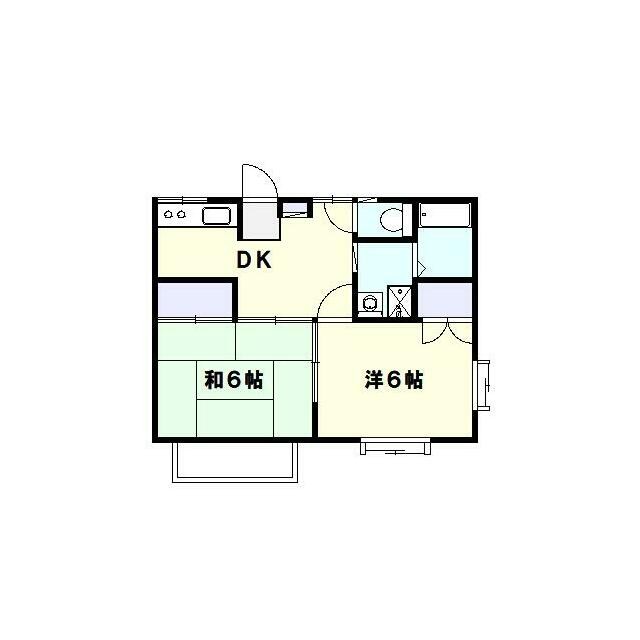 反転です。(間取)