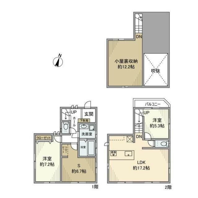 (間取)