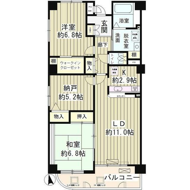 (間取)