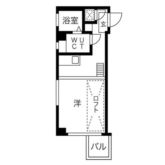 トライアングル旗の台＿206＿間取り(間取)