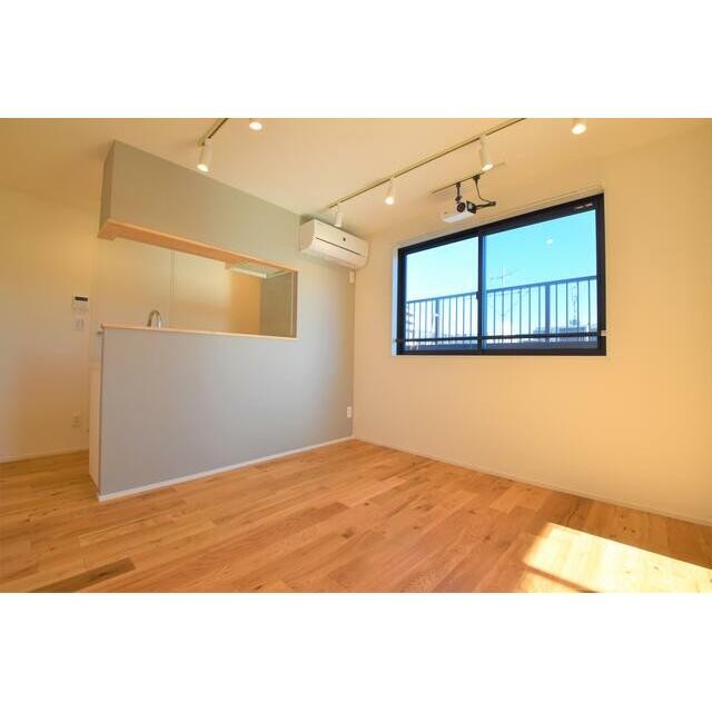 人気のカウンターキッチンタイプのお部屋(居間)