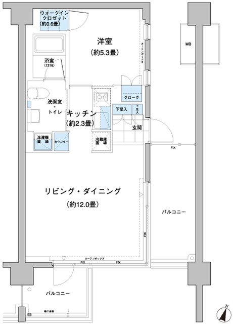 (間取)