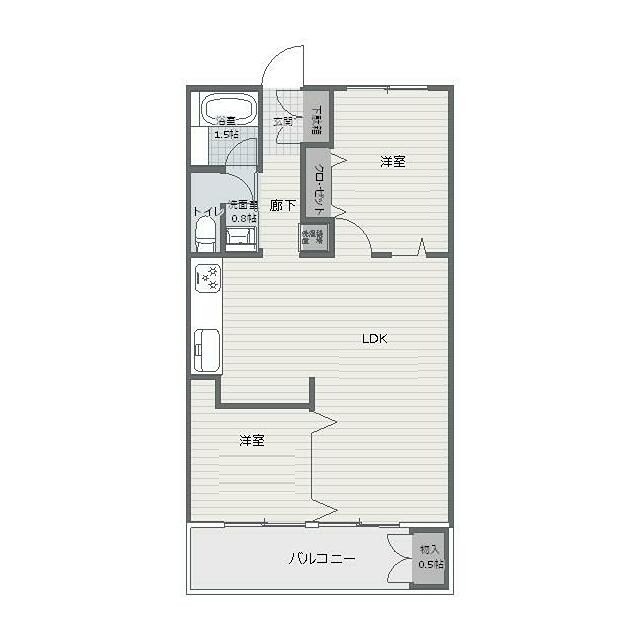横浜市港北区綱島西5丁目 【賃貸居住】マンション