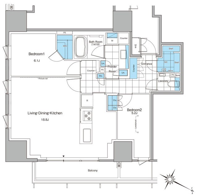 新宿区北新宿1丁目 【賃貸居住】マンション