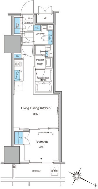 新宿区北新宿1丁目 【賃貸居住】マンション