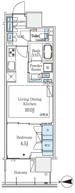 (間取)