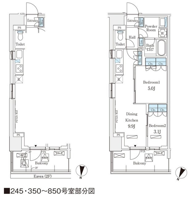 (間取)