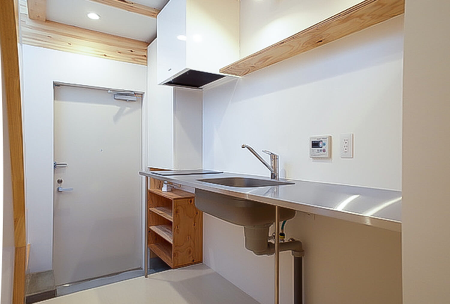 この画像はタカギプランニングオフィス企画デザイナーズマンションキッチンの写真です。